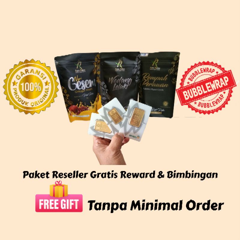 Rempah Perawan Paket Reseller by Ratu Ratus (Bisa Bayar di Tempat) Free Gift Cantik