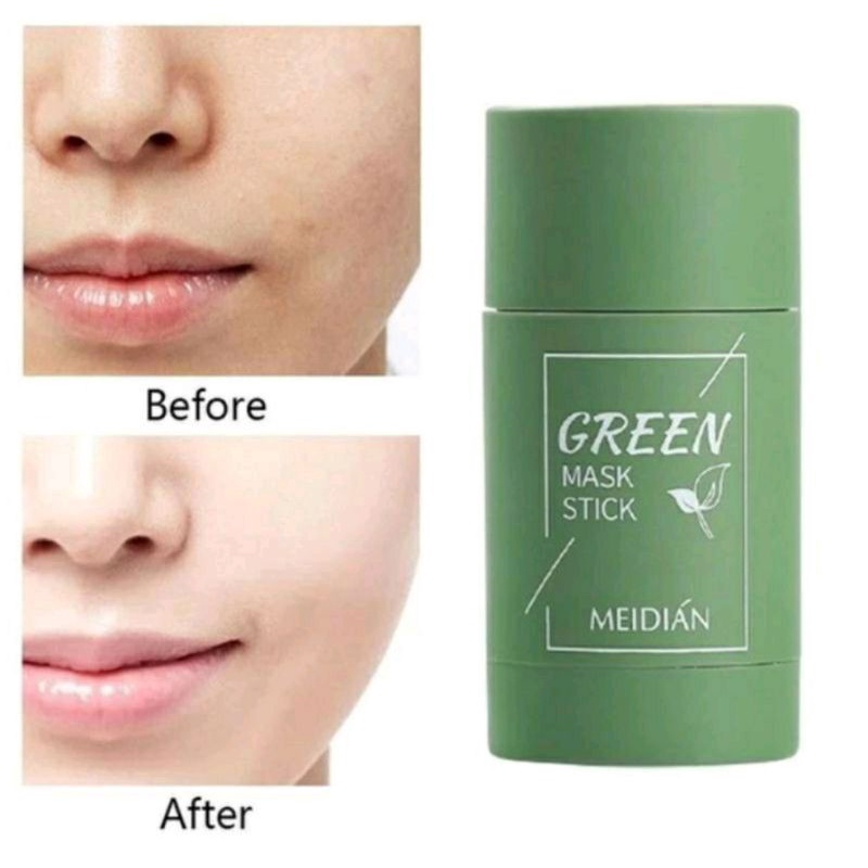 ORIGINAL GRENN STICK MASK MEIDIAN/MASKER GREEN TEA