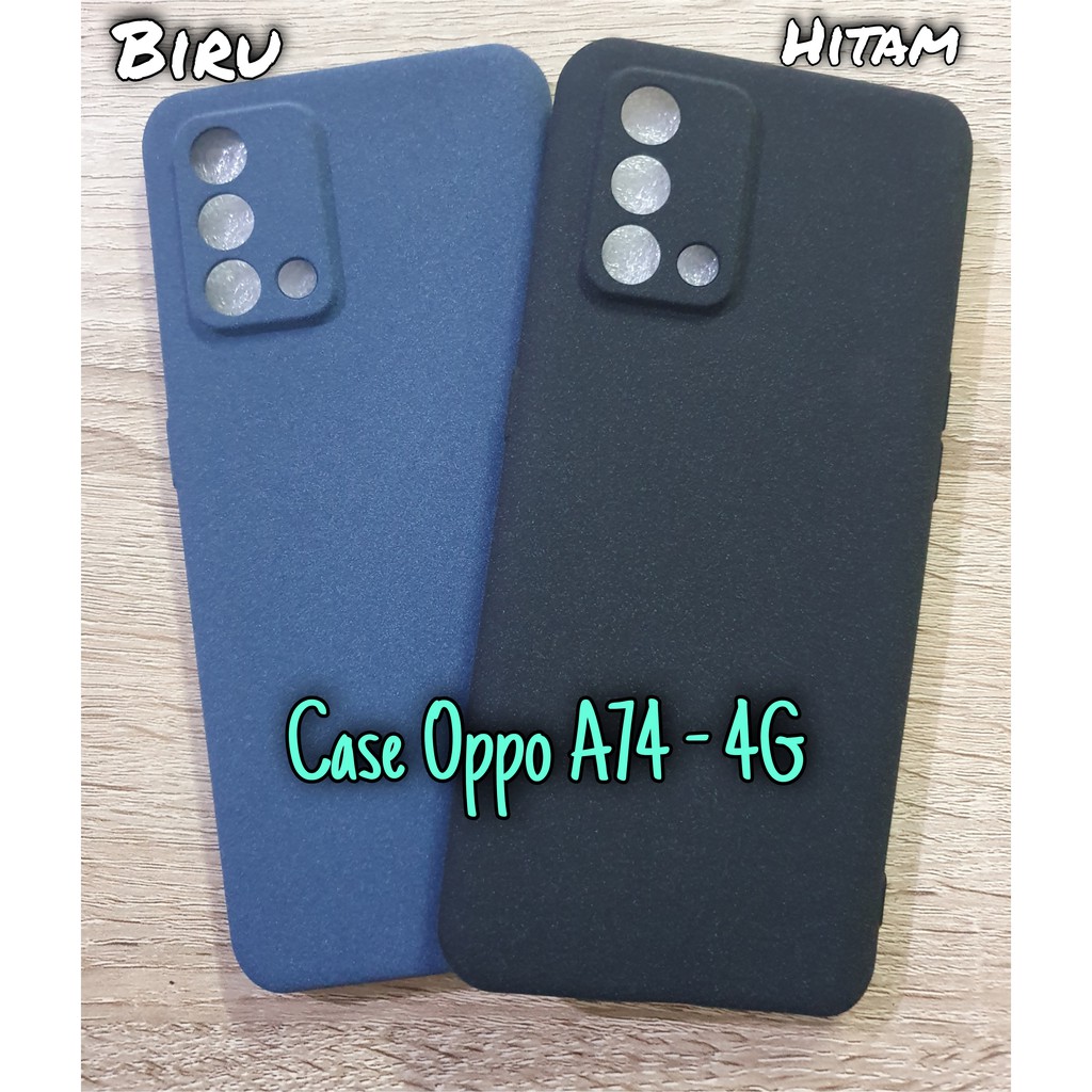 Soft Case OPPO A74 - 4G Case Matte Ultra Thin Oppo A74 - Terbaru