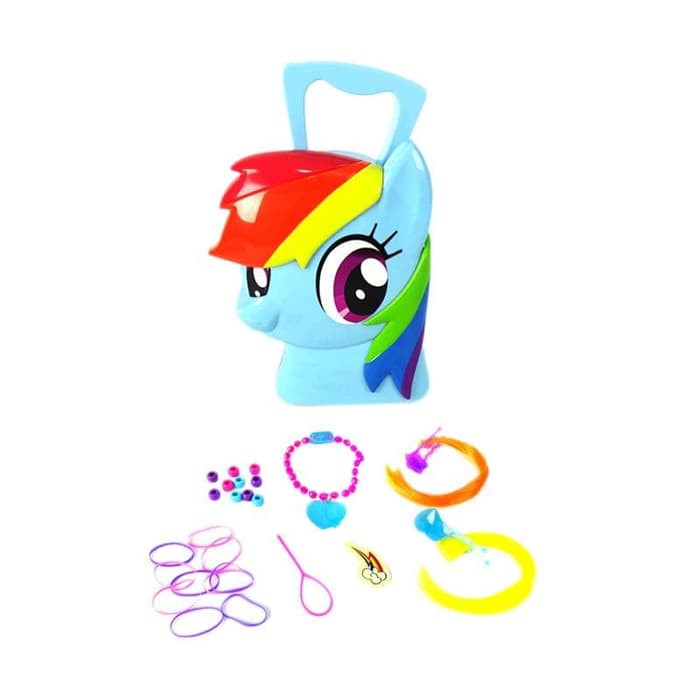Happy Toon 3457 Beauty Set Rainbow Dash My Little Pony Mainan Anak
