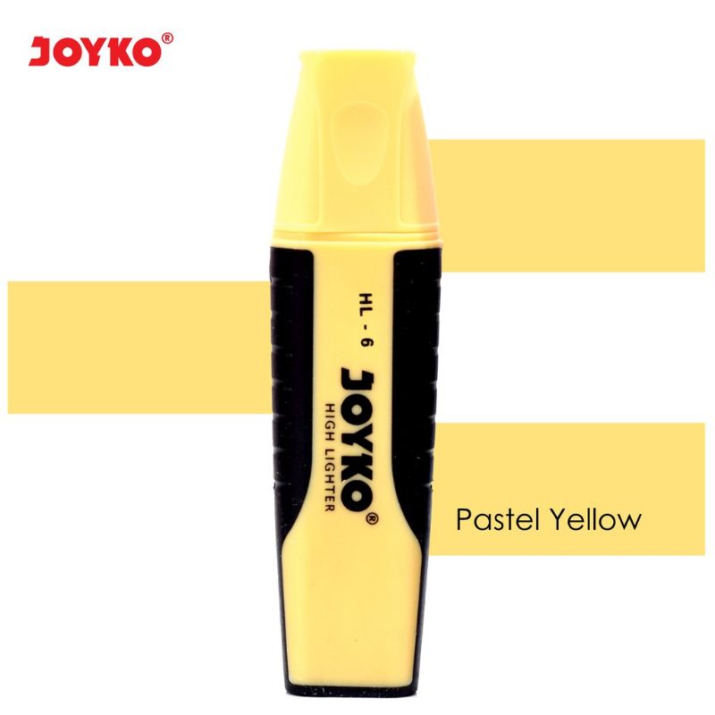 

Highlighter JOYKO HL-6 Yellow/Kuning (1pc)