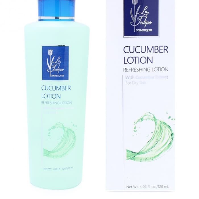 LA TULIPE cucumber lotion for dry skin/toner wajah