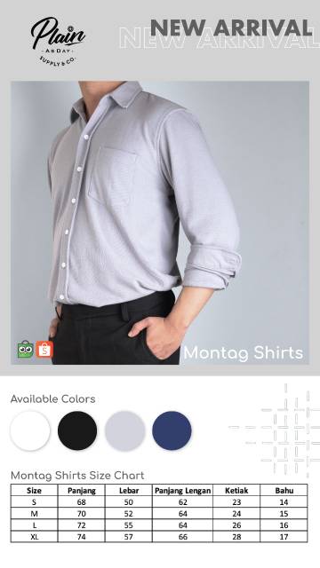 Montag Shirt - Light Grey