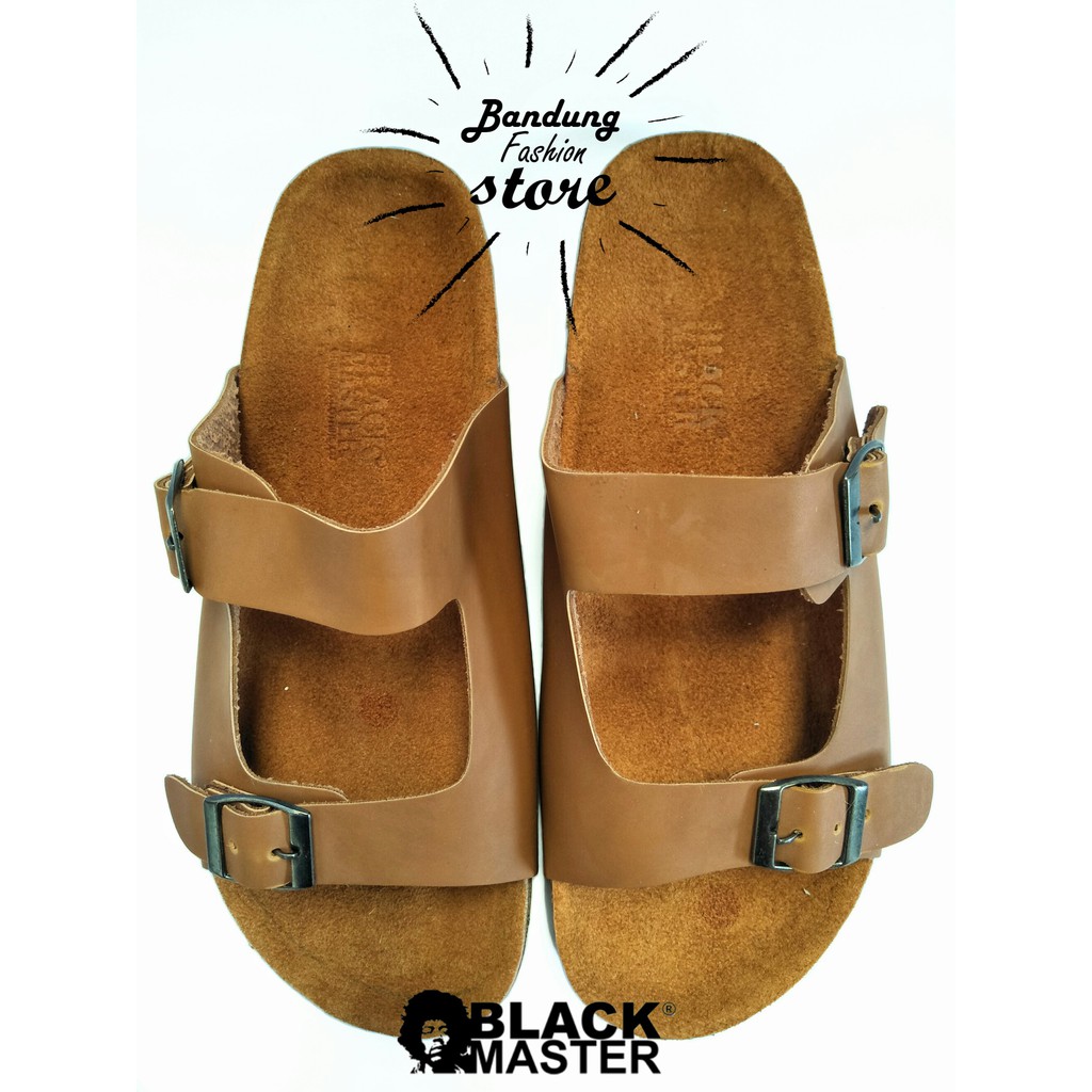 Sandal Pria Termurah Terlaris | BLack Master Bandung Original Handmade