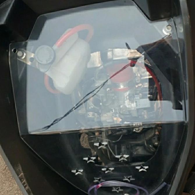 TERBARU Downdraft bagasi vario 125/150 old/new - Clear, vario 150