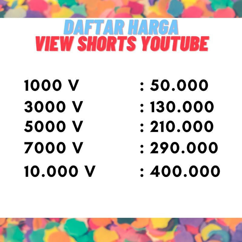 JUAL VIEW YOUTUBE TERMURAH CEPAT