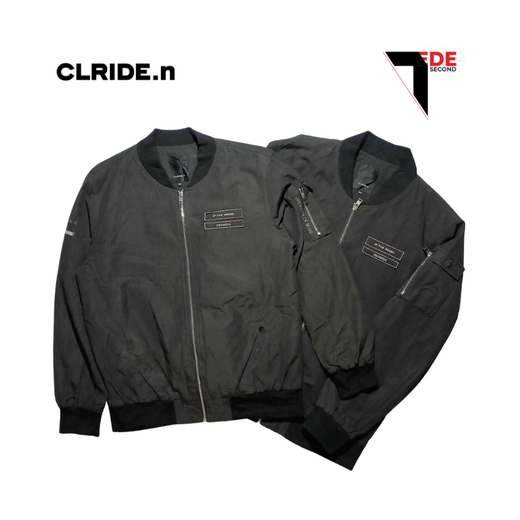 Jaket Bomber Clride.n Couple Series Second - Size L dan M fit L