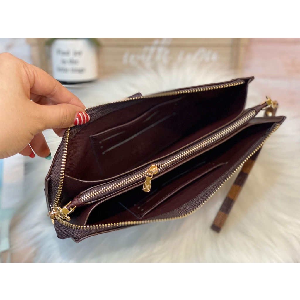 CLUTCH HANDBAG 3 RUANG IMPORT PREMIUM 389