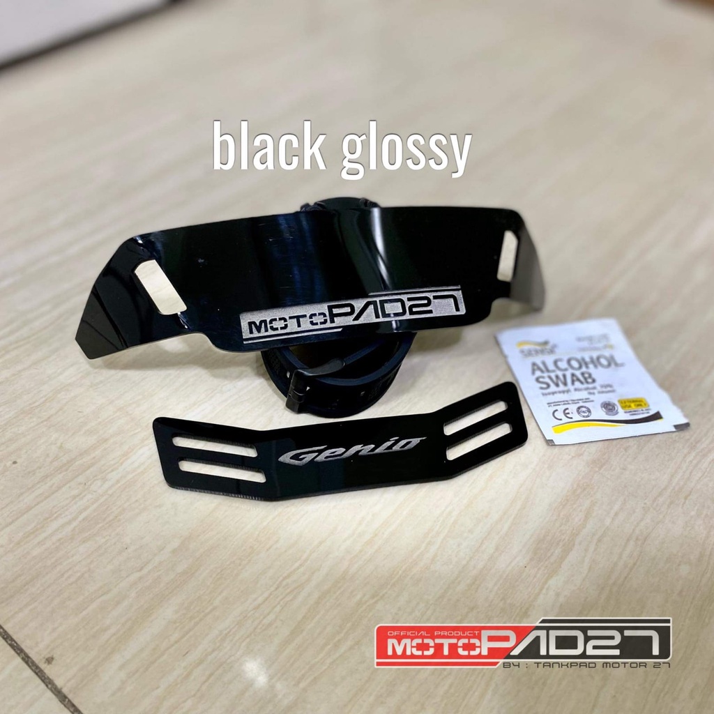 motopad27 garnish cover lampu depan honda genio