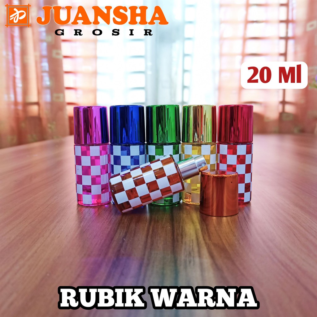 BOTOL PARFUM || R UBIK WARNA || 20ML DRAT || BOTOL PARFUME