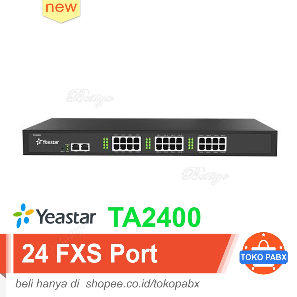 Yeastar TA2400 FXS 24 Port Voip Gateway