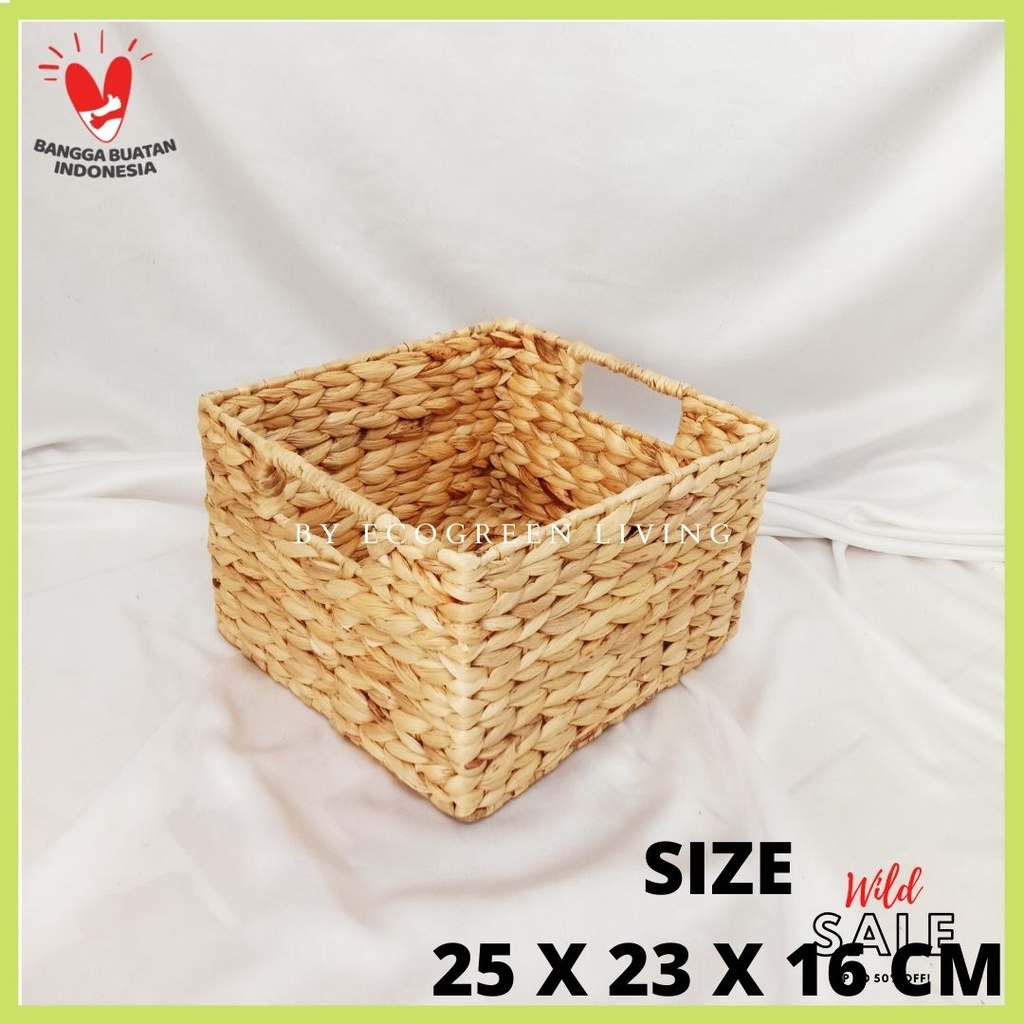 WATERHYACINTH STORAGE - BOX / KERANJANG ENCENG GONDOK EC-05