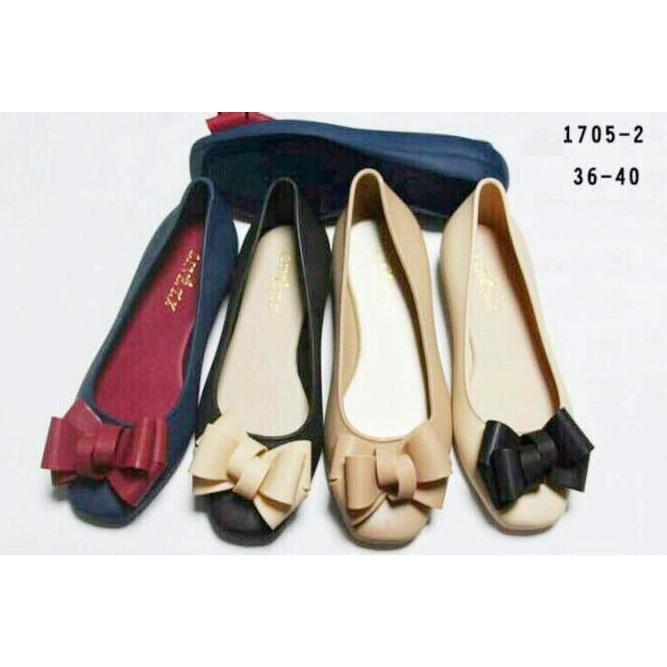 Diskon Sepatu Jelly Pita - Flat Shoes Wanita / Flat Jelly Shoes Terbaru