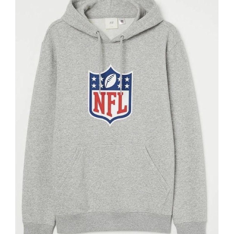 Jual Hoodie H&M Original Nfl Grey Indonesia|Shopee Indonesia