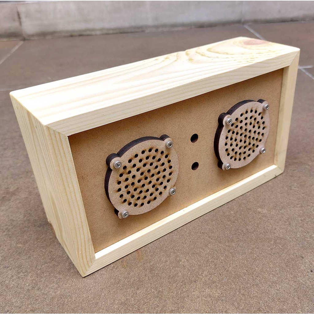 Box Kayu Speaker Bluetooth DIY