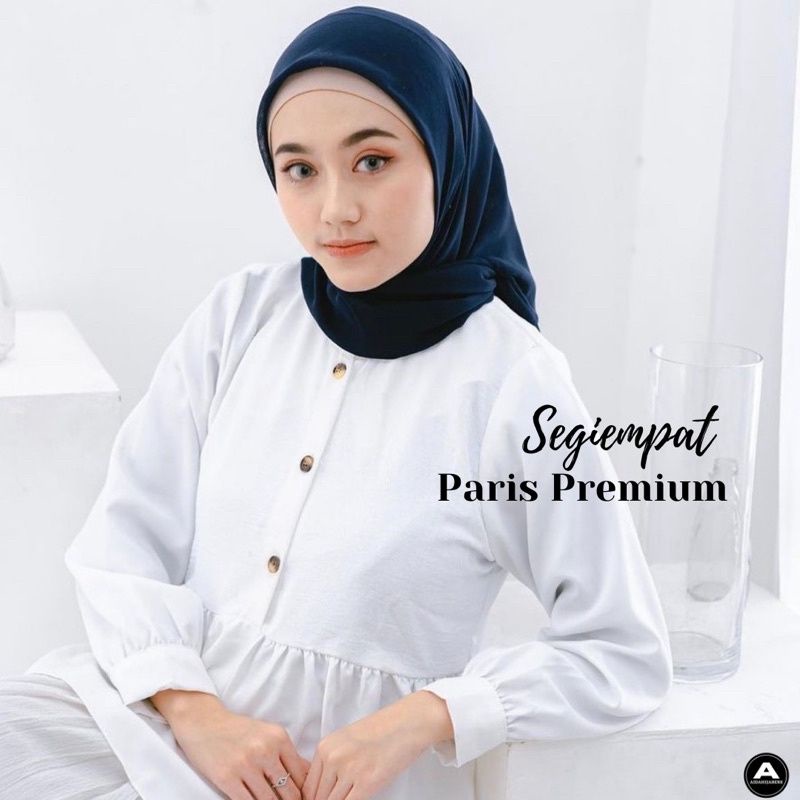 PARIS PREMIUM HIJAB SEGI EMPAT VOAL ANTI LETOY