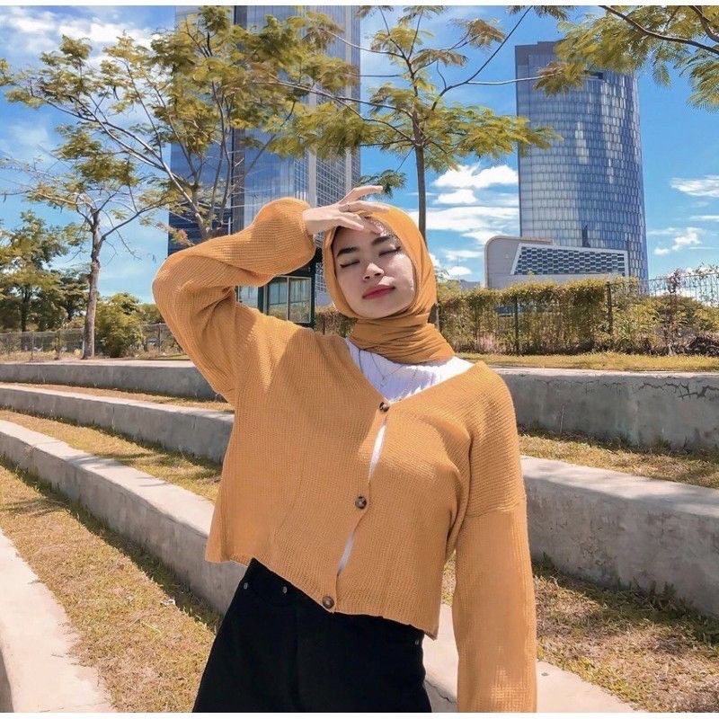 cardy rajut tangan balon