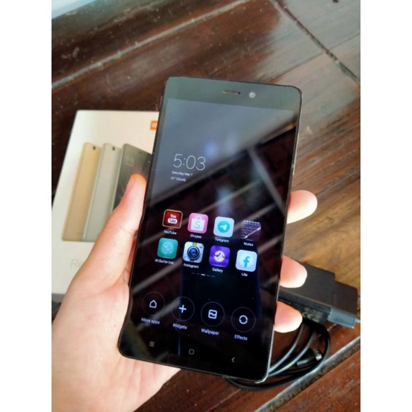 HP BEKAS FULLSET - XIAOMI REDMI 3S PRO RAM 3/32GB Pemakaian Pribadi