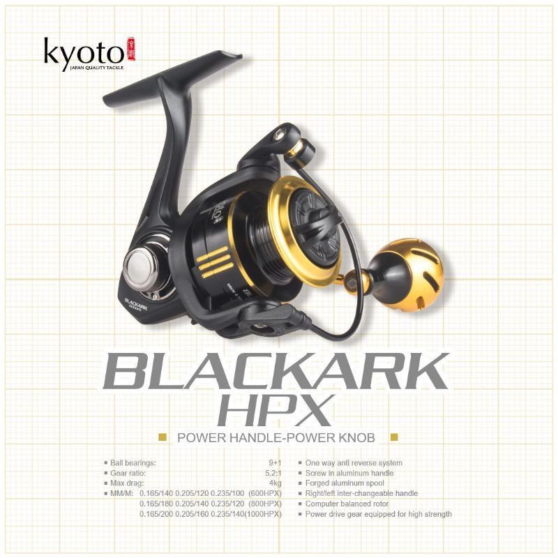 REEL KYOTO BLACKART1000(UL) POWER HANDLE