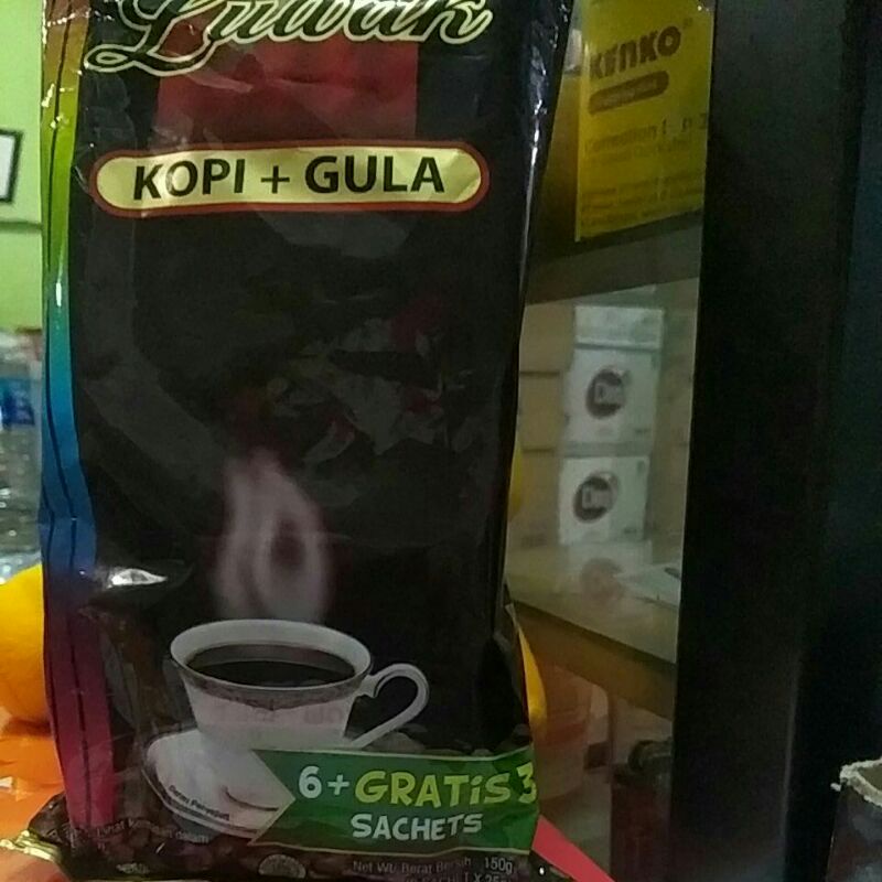 

luwak kopi hitam+gula