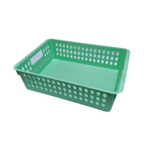 Keranjang Serbaguna Plastik KR01 Lebih Besar Storage Desk Box Tempat Kotak Penyimpanan Bumbu Dapur Aksesoris Baju Mini Food Grade Organizer Container Murah