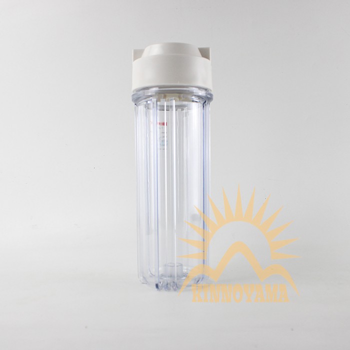 Housing Filter Air Nanotec 10&quot; Clear Drat 1/4&quot;