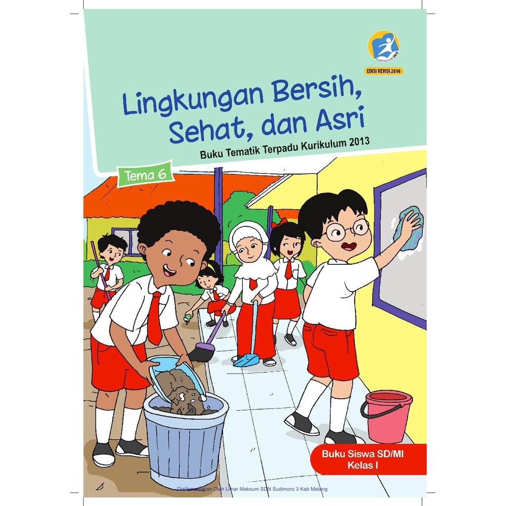 Buku Kelas 1 Tema 6 SD