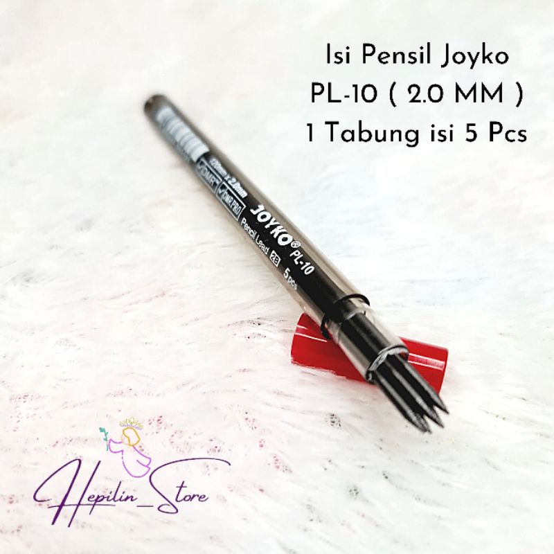 

Pensil Lead 2B / Isi Pensil PL-10 Mekanik Joyko 2.0 MM /Refill Pensil Joyko 2.0mm / Pencil Lead PL-10