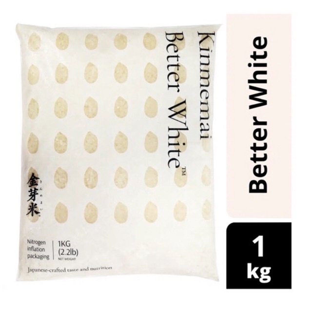 

Kinmemai Japan Better Brown Rice (Rinse Free) / Better White - 1KG