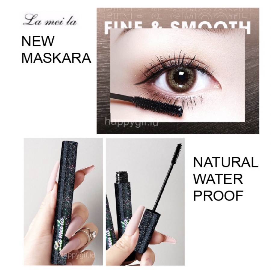 LAMEILA Mascara Bling Waterproof Maskara Natural Lentik LA048