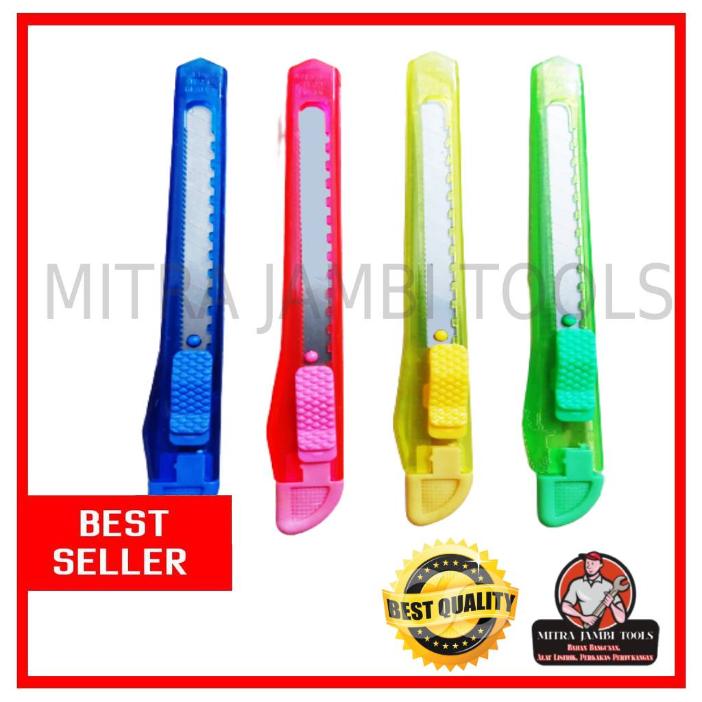 

CUTTER KECIL NO. 120 WARNA TRANSPARAN