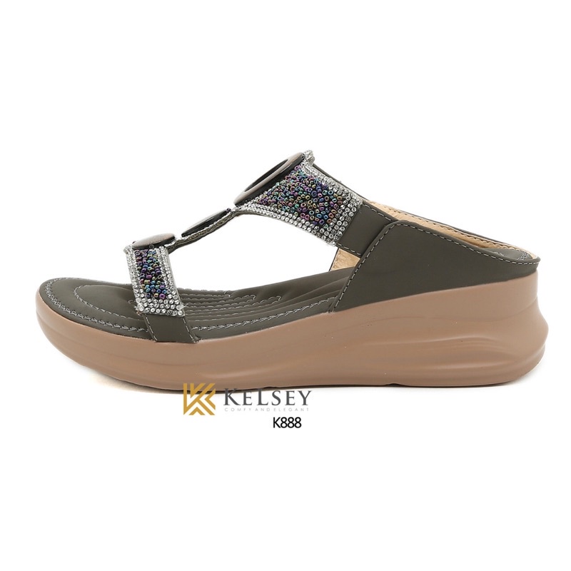 Nicole Sepatu Wedges Kelsey K888