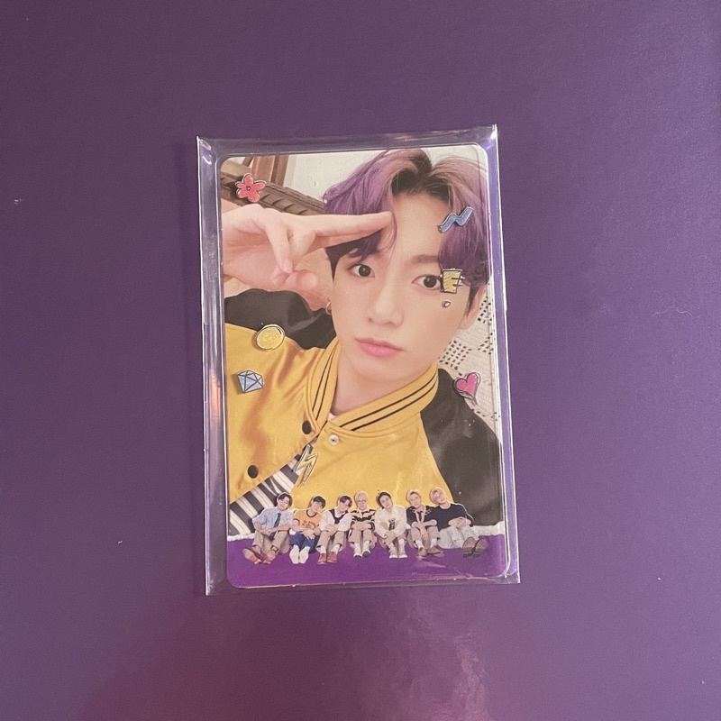 RPC Deco Kit BTS Jungkook JK + Deco film Official Photocard