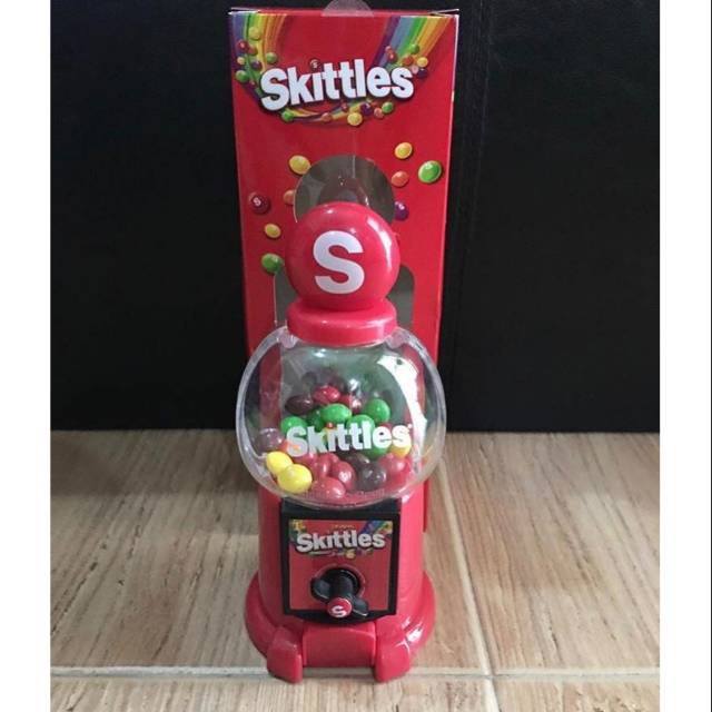 Skittles Candy Dispenser Bonus Candy Shopee Indonesia