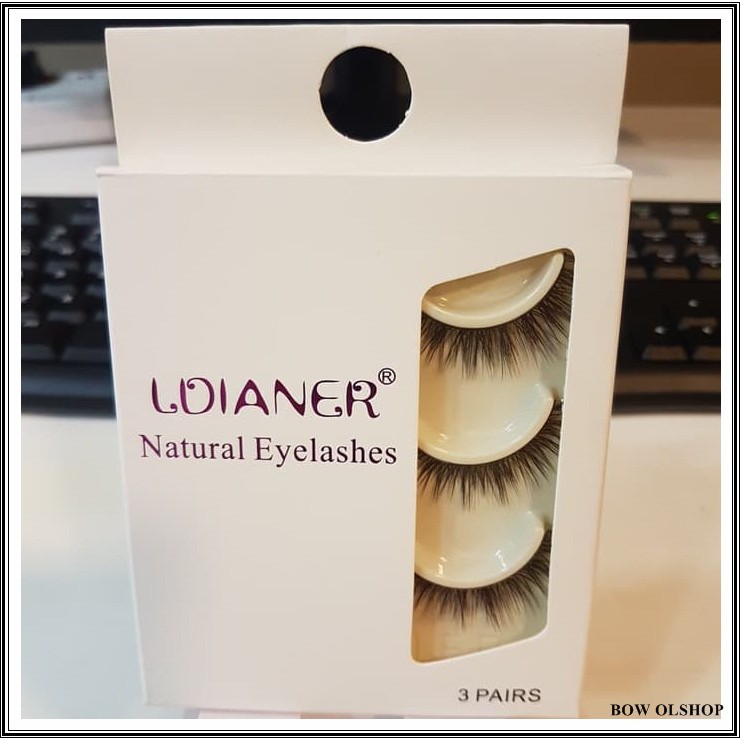 (BOW) Ldianer Natural Fashion Eyelashes 3 Pairs 009