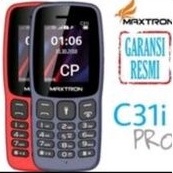 HP Maxtron C 31i Pro Dua SIM  CAMERA BISA GETAR RADIO GARANSI RESMI