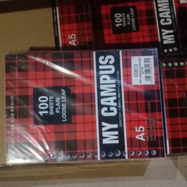 

Loose leaf A5 100 polos