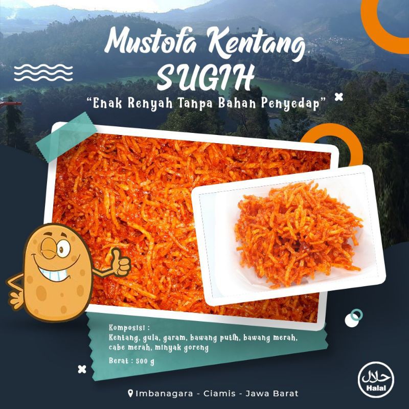 MUSTOFA KENTANG 1 kg
