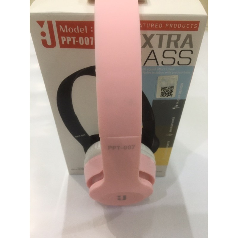 Headset Earphone Bando J PPT 007