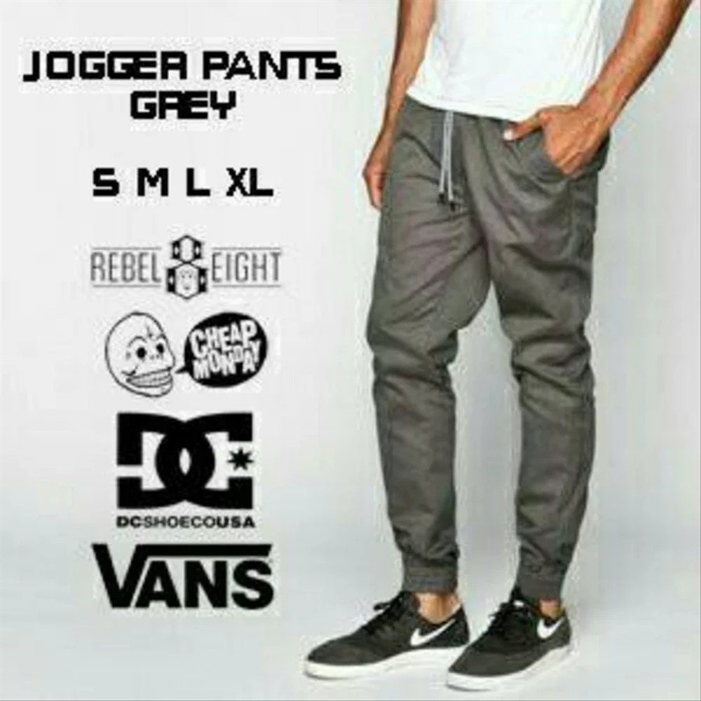 Celana Jogger Pants Panjang Pria - Celana Training Olahraga