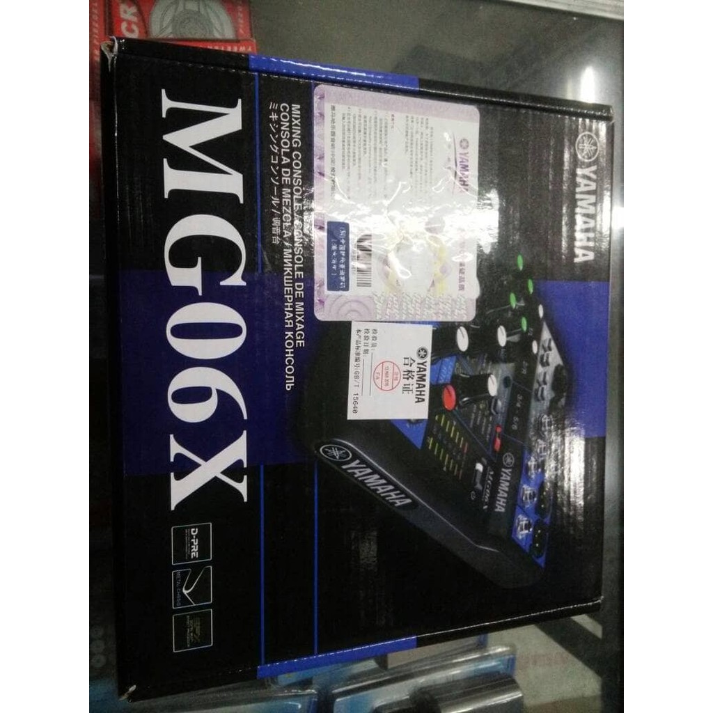 Mixer Yamaha MG 06X / MG06X / MG06 X / MG 06 X