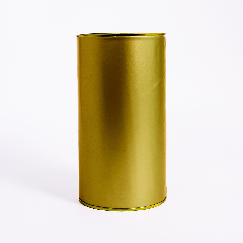 

Gold Composite Can / Kemasan Cookies Emas - Uk. 16 x 8.4 cm