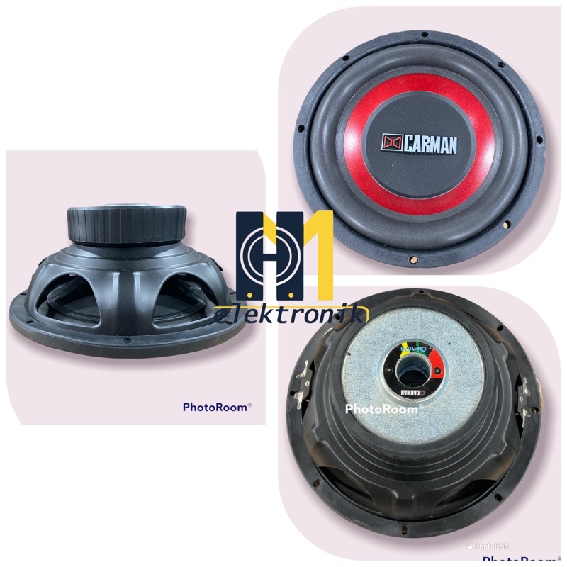 Speaker Subwoofer Carman 10 inch speaker sub