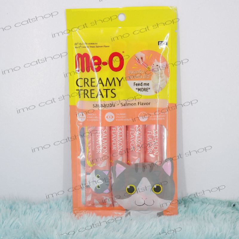 Meo creamy liquid treats cemilan kucing