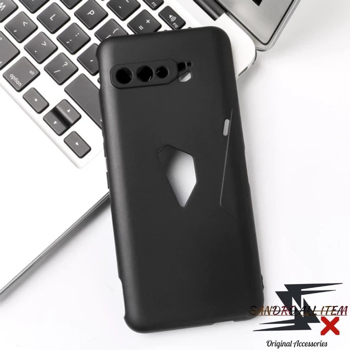 Case Asus Rog Phone 3 / 3 Strix Silicone Softcase Macaron List Original Pelindung Back Cover Soft Si