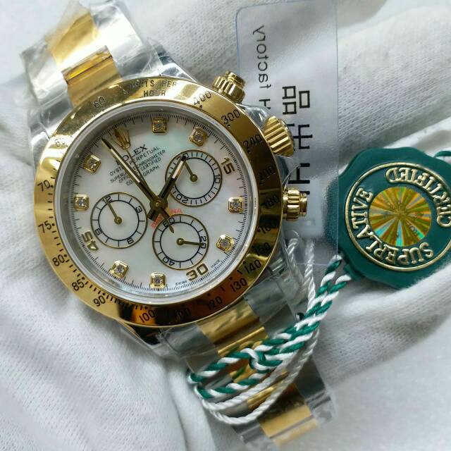 JAM TANGAN PRIA ROLEX DAYTONA AUTOMATIC SWISS SUPER PREMIUM