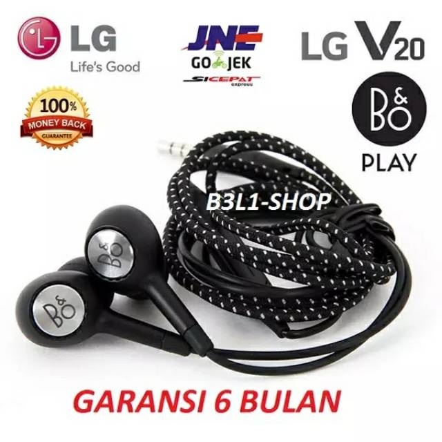 LG In-Ear Headset B&O PLAY Stereo Original For LG V20