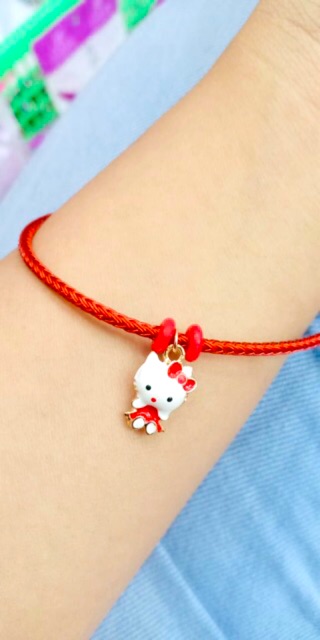 Gelang Tali Kawat Anti Air Waterproof Untuk Charm Liontin Mainan gelang leontin juarai lucu