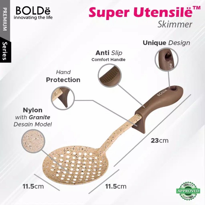 Spatula Saringan BOLDe / Sendok Penyaring / Spatula Penyaring / Spatula Murah / Spatula Bagus / Spatula Skimmer