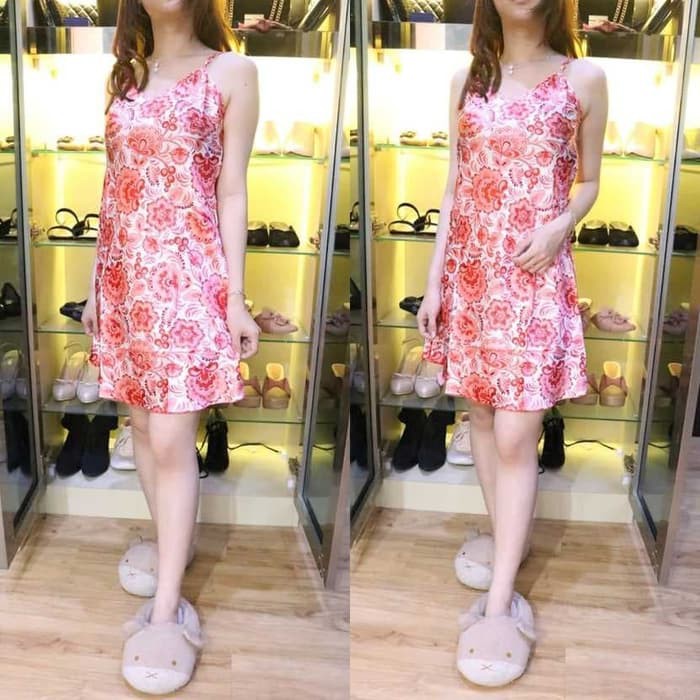 READY [Daster Maison Satin BC]Daster wanita satin pink